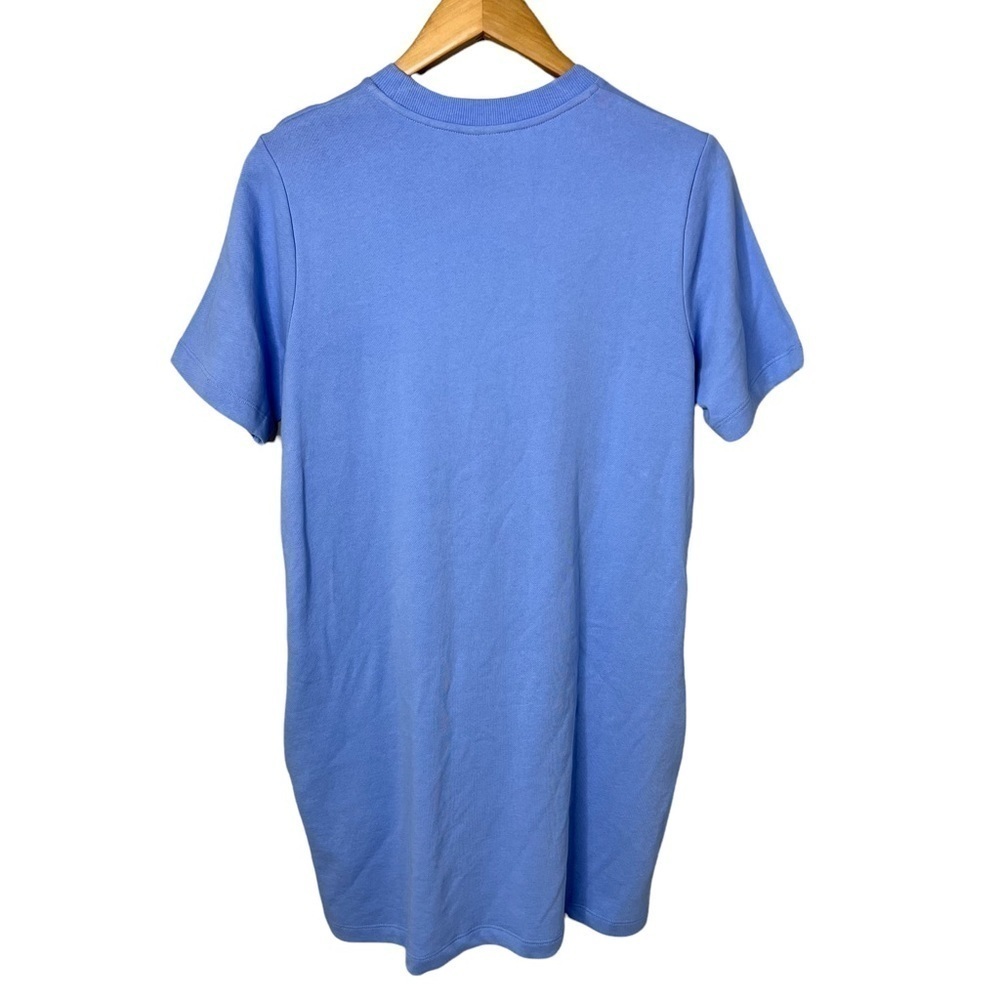 Sweaty Betty Cotton Essentials T Shirt Dress Periwinkle Blue Size XS Crewneck - Picture 4 of 8